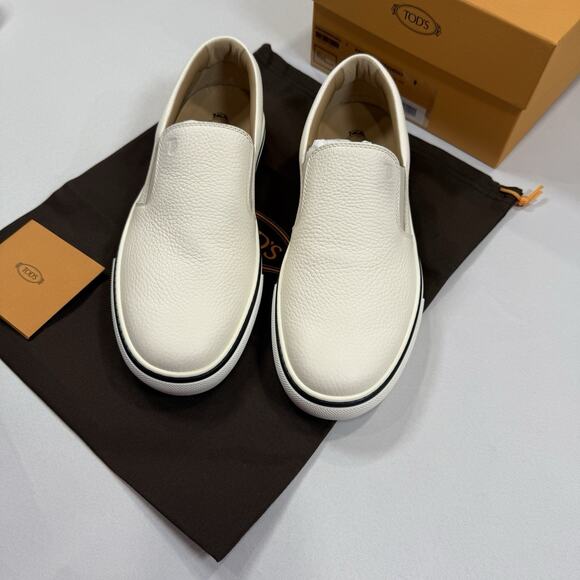 Tod’s SLIP ON CASSETTA CASUAL Loafer Size 8UK/9.5US New Receipt & Box MSRP $825 main image 8